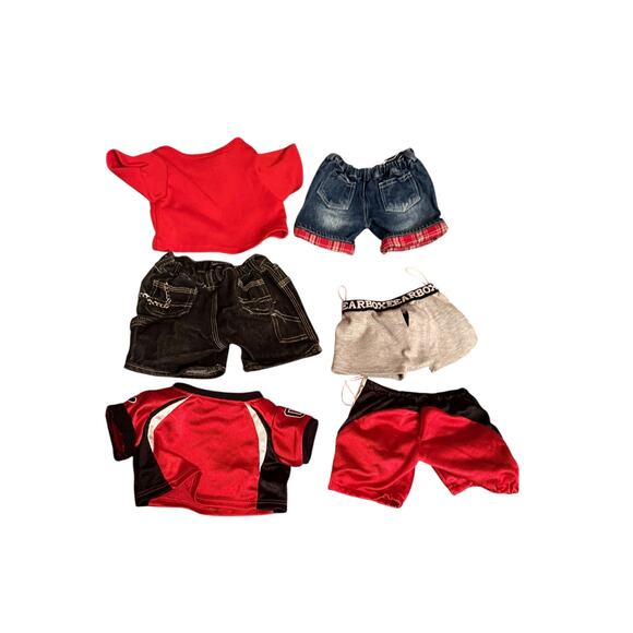 Build-A-Bear Clothing & Accessries 13 Piece Mega Lot -BABW 15-18" Bear Push Plus - Picture 4 of 16